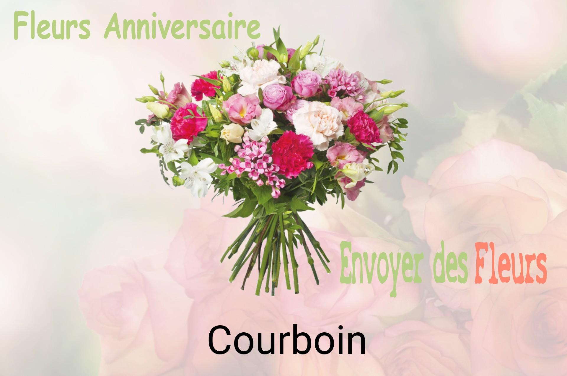 Bouquet de fleurs d’anniversaire livré à Courboin