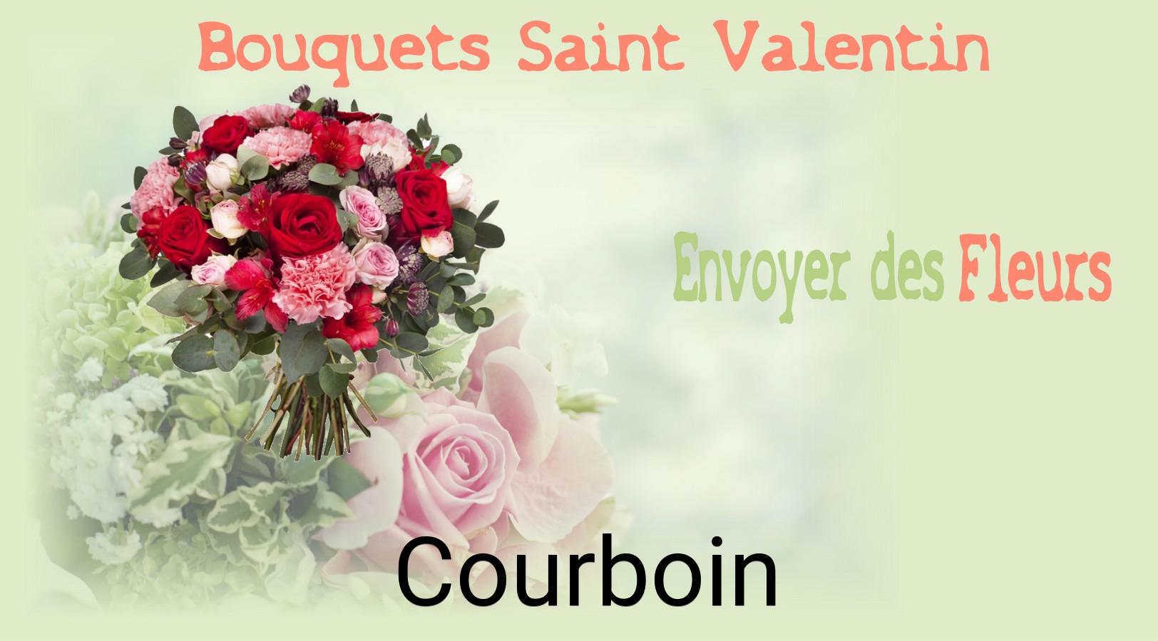 Roses de Saint-Valentin livrées à Courboin